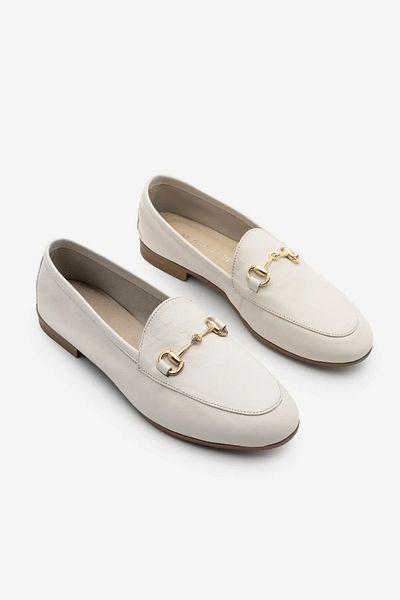 PATRON SHOES Genuine Leather Chain Loafer Shoes
