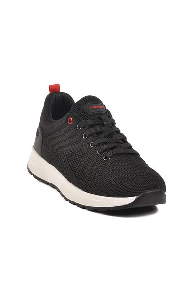 AYK'S Black-Red Mesh Men's Sports Shoes 2303 m