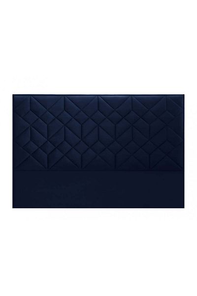 soufa dibaj H005 | Velvet headboard - Dark Blue - 180x200 cm