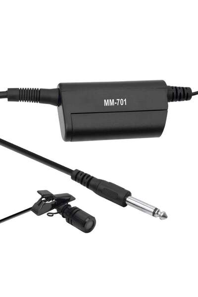 MagicVoice MM-701 Kablolu 600 Ohm Yaka Mikrofonu