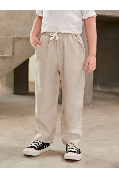 shop Erkek çocuk keten pantolon spor