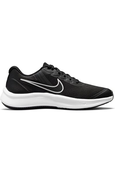 Nike Star Runner 3 (GS) Çocuk Siyah Koşu Ayakkabı - Da2776-003