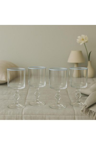 Sigma 4-Piece Footed Ice Cream Bowl