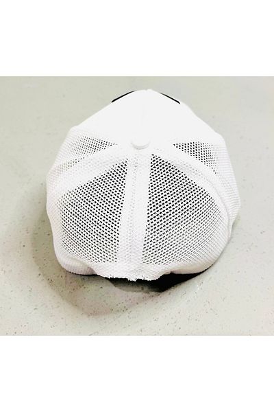 ZERAMİNE Animal Figured Unisex Hat Mesh Sports Hat Adjustable White