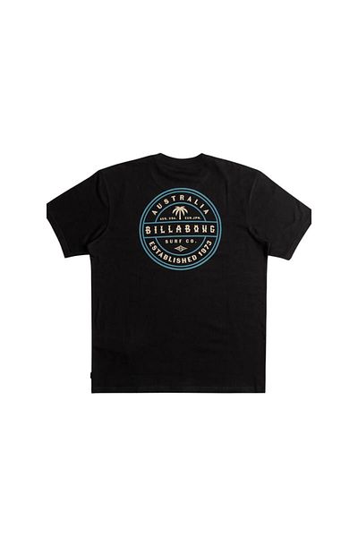 BİLLABONG Billabong Monogram Patterned Men's Black T-shirt - Ebyzt00174-19