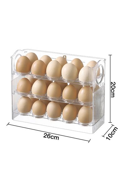 ABYZ 30-egg 3-tier refrigerator door holder ABYZ®