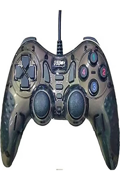İMEXTECH Bilişim Burada Siyah Yeşil Kamuflaj PL-2585 Double Shock Controller ...
