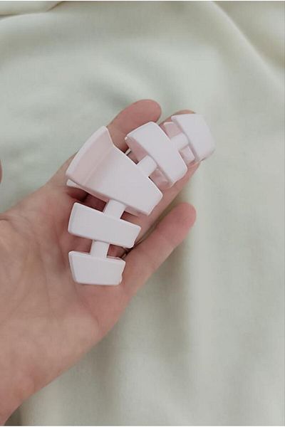 Hd Marketim Accesoriu pentru păr cu cataramă 9 cm Produs importat Agrafă pentru păr Culoare Roz deschis