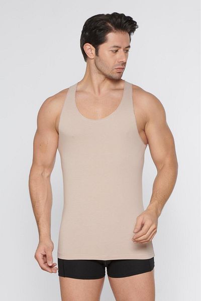 Katmirra 2 Pack Invisible Men's Athlete Fit Cut Special Skin Color