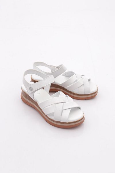 Mammamia D25Ys-2940 Women's Leather Sandals