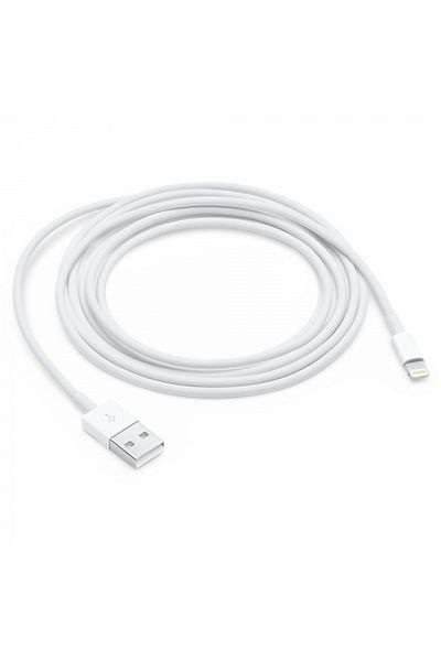 Evelise Cablu de date și încărcare USB - Iluminare, 8 pini, 1m, Încărcare rapidă, Alb
