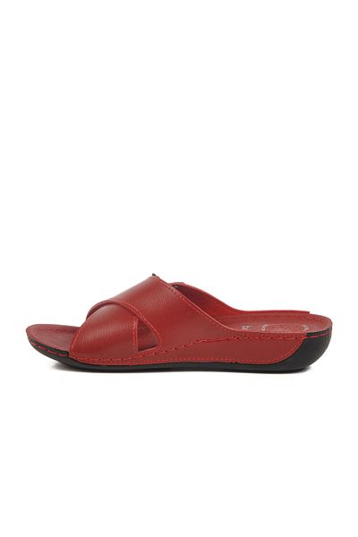 AYK'S Red Anatomical Sole Women's Slippers 16.043 Z
