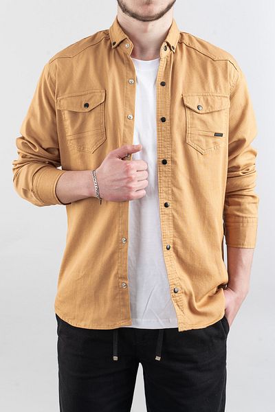 bombe Slim Fit Men's Denim Shirt