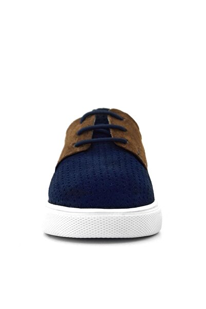 Rakerplus Справжня шкіра Синій Жовтий Кавовий Чоловічі дитячі повсякденні черевики на гумовій підошві