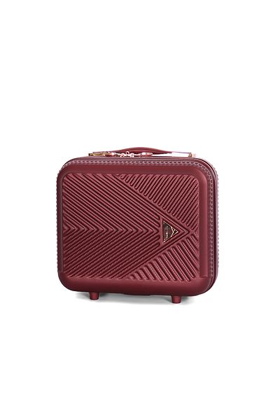 Travelite HARDSIDE TROLLEY LUGGAGE SET-BURGUNDY