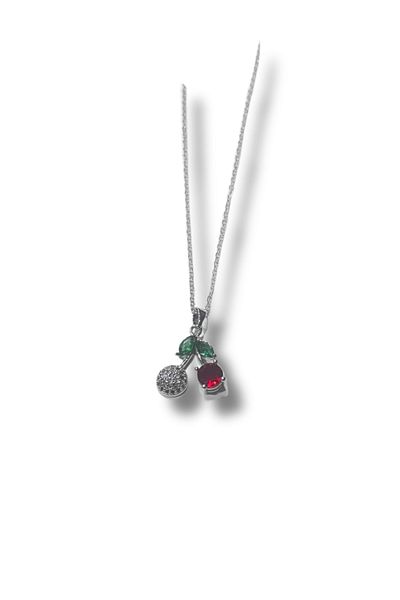 okyanus special Cherry Steel Necklace