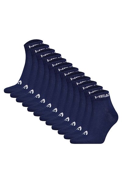 Head Unisex Quarter Socken, 12er Pack - Elements All Sport Quarter, Logo, einfarbig