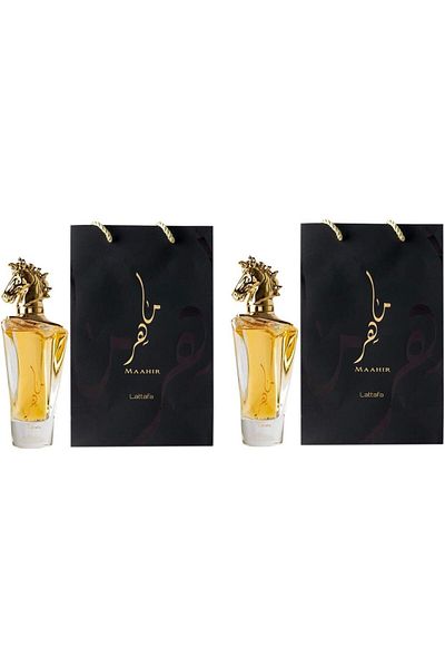 LATAFAH Maher Hory Perfumes Set 100ml for Unisex, Set of 2