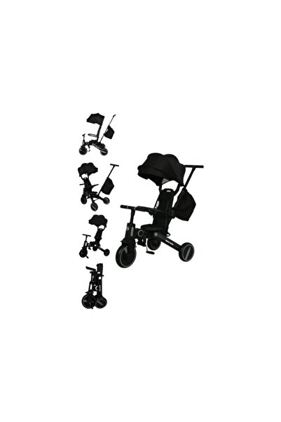 Luxmom Trike Ebeveyn Kontrollü Çift Yönlü Katlanabilir Bisiklet