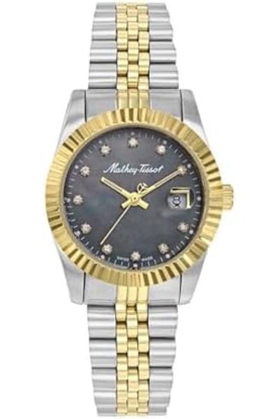 Mathey-Tissot Analog Black Dial Women's Watch-D910BN