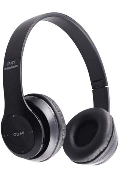 Generic P47 Wireless Headset Black