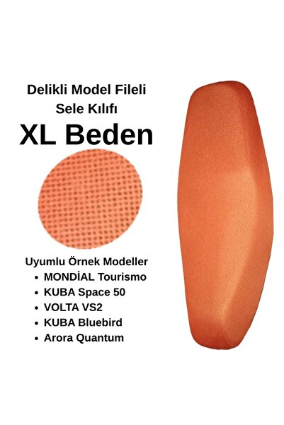 EŞREFOĞLU-EMA Husă pentru șa scuter, portocalie, mărimea XL