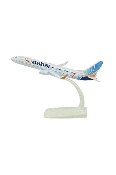 Generic Fly Dubai Diecast Metal Miniature Airplane Model