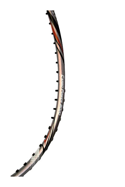 Apacs مضرب تنس الريشة نانوفيوجن كاربو باور 9000 أباكس المتوازن (بدون أوتار)