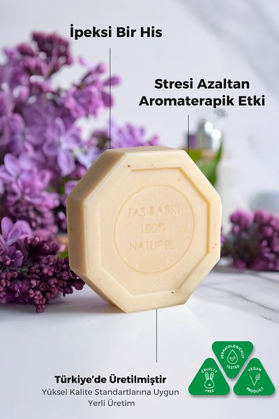Naturix Muscat Stone Soap Moisturizing and Repairing Dry Skin Care - 125 Gr