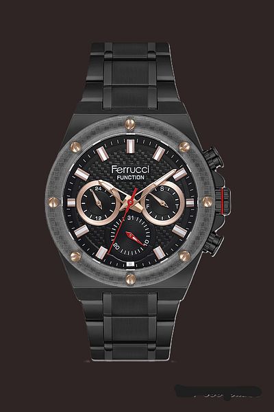 Ferrucci Inner Parts Active Men's Wristwatch