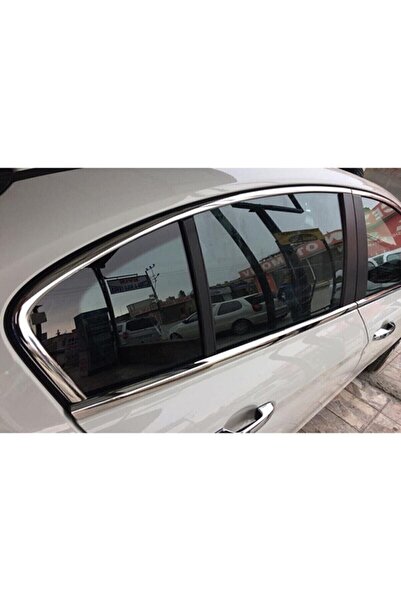 Genel Markalar Fiat Egea Cam Çıtası 8 Parça Full Çerceve Kaplama Krom Ithal 2015+