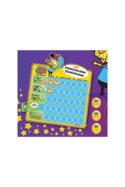 LiderGlobal CHV-102049 Chiva Responsibility Calendar