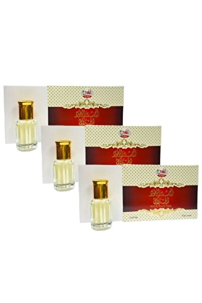 AL-HELAL 3 حبات زيت عطري امير العود نصف تولة 6 مل