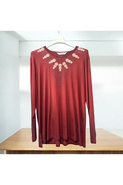 Pelikan Large Size Lycra Stylish Quality Stoned Mother's Cotton