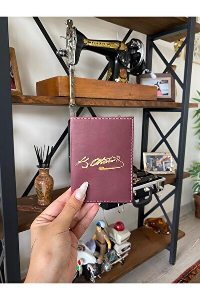 EFE DERİ حافظة ترخيص السيارة من EFE LEATHER ATA مخيطة، حامل ترخيص السيارة، وا...