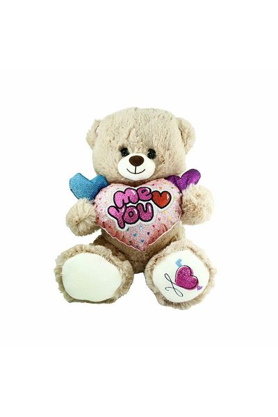 Enseb PJH2322 Plush Heart Bear 30 cm