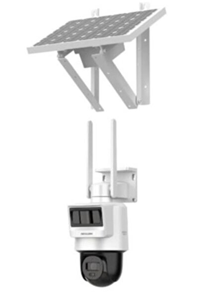 Hilook PTZ-N2C400I-K-4G-C05S10 4 Mp 2.8mm Lens 4G Sim Kartlı Solar Pt İp Kamera