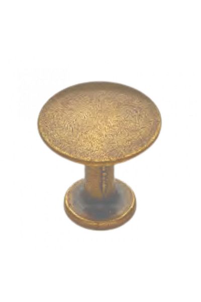 KOÇSAN Mini Mnatar Antique Yellow Button Handle Luxury Country Kitchen Furniture Cabinet Drawer Handle