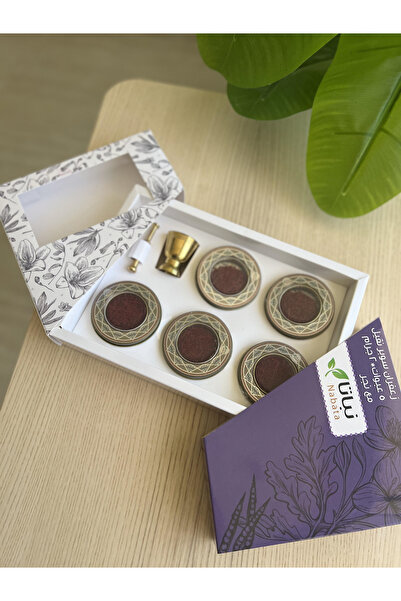 nabata بكج الزعفران اصلي فاخر سوبر نقيل 10 جرام مع النجر