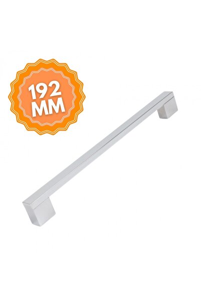 KOÇSAN Aluminum Bridge Chrome 192 mm Handle Luxury Country Kitchen Furniture Cabinet Drawer Handle