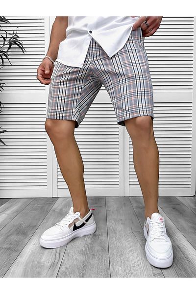 dehaine Men's casual shorts, gray, 13125
