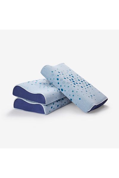 Sleepwell Latex Plus Curve Pillow For Comfortable Head And Neck Support