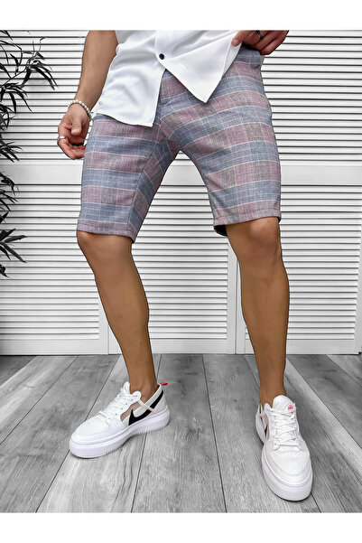 dehaine Pantaloni scurti, pentru barbati, casual, albastru, 13123