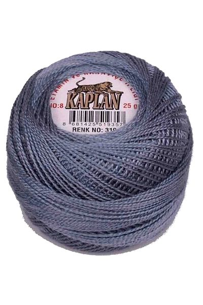 PRATİKOBA Tiger etamine and cross stitch thread no. 8 code/color: 319 - royaleks