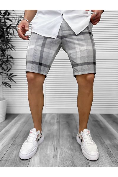 dehaine Men's casual shorts, gray, 13117