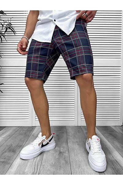 dehaine Pantaloni scurti, pentru barbati, casual, bleumarin, 13122