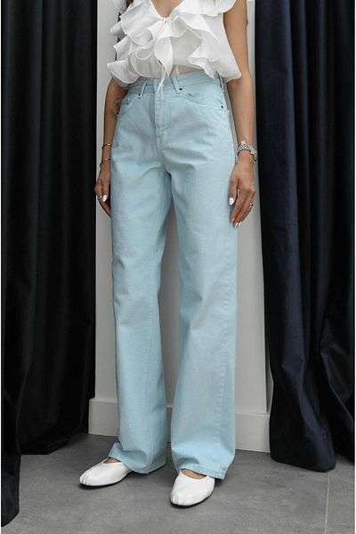 Havoş Baby Blue Kuzmina Straight Jean