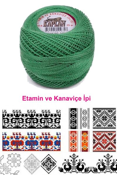 VB QUALITY Tiger Etamine and Cross Stitch Thread 8 No Code/Colour: 110 - Royaleks