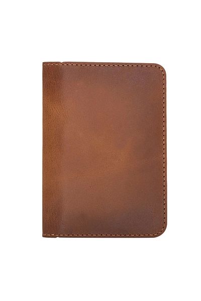 KAKTÜS JACK Dalfsen Leather Card Holder RST2EF Tan