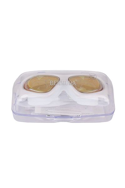 LiderGlobal Kzld-Af2800 Bermuda Mirrored Surfing Swimming Goggles Icb12 - 1 Piece in Stock Will Be Sent